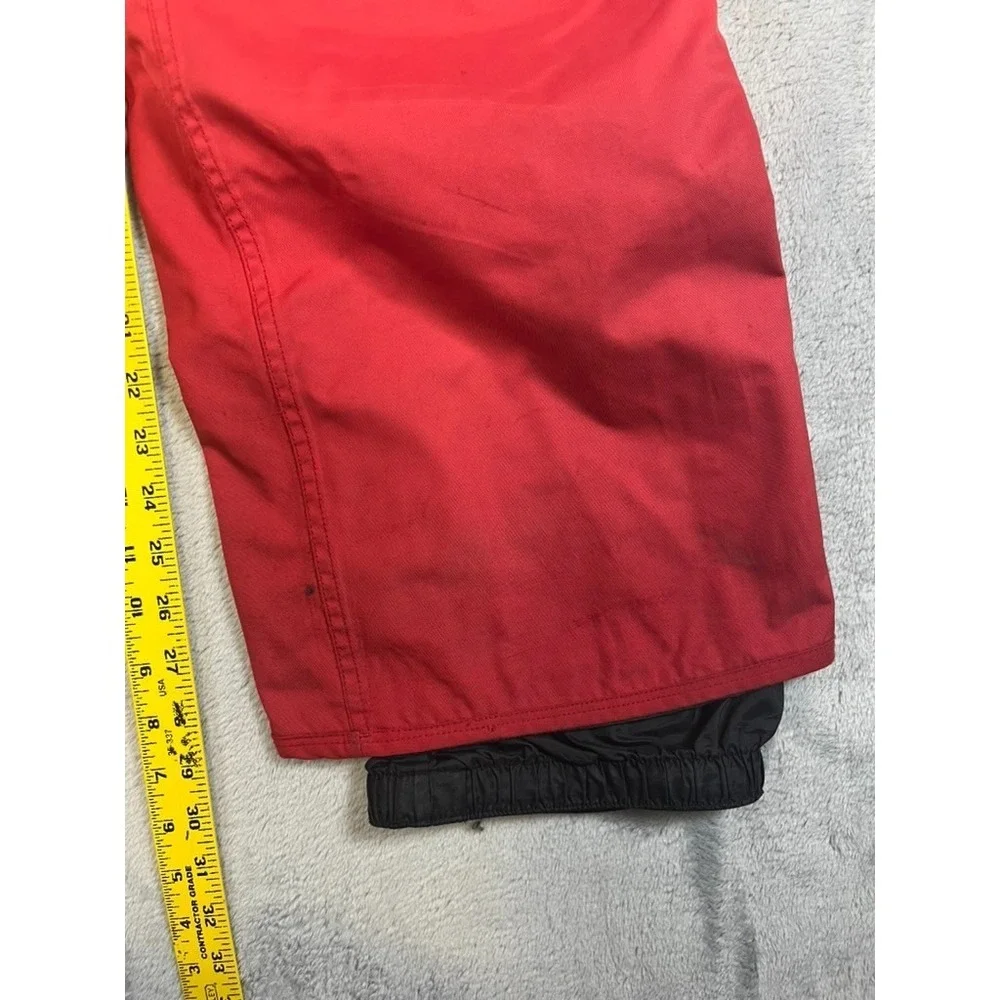 686 Snow Pants Mens Medium Red Mannual Standard Snowboard Ski Waterproof Boot